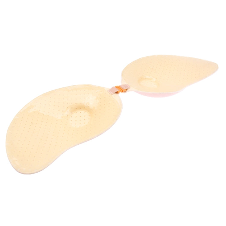 High Quality Self Adhesive Front Closure Strapless Push Up Invisible Bra, Size:B