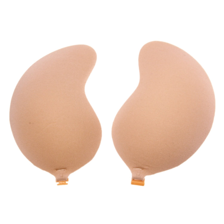 High Quality Self Adhesive Front Closure Strapless Push Up Invisible Bra, Size:B