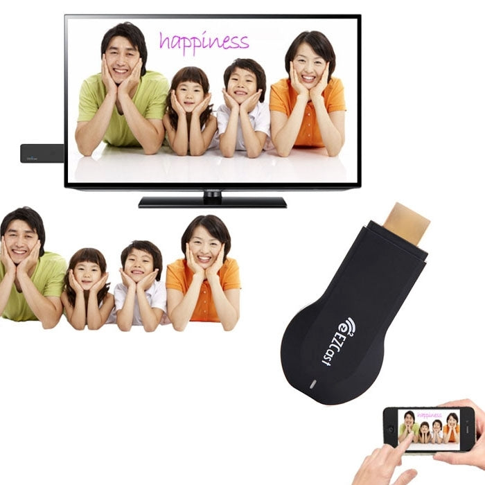 جهاز استقبال عرض M2 PLUS WiFi HDMI Dongle، وحدة المعالجة المركزية: Cortex A9 1.2 جيجاهرتز، يدعم Android / iOS، M2 PLUS