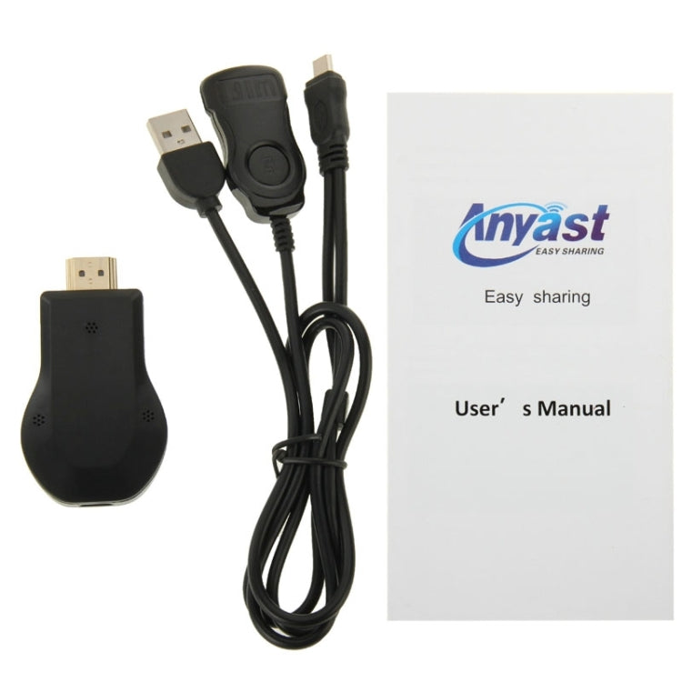 جهاز استقبال عرض M2 PLUS WiFi HDMI Dongle، وحدة المعالجة المركزية: Cortex A9 1.2 جيجاهرتز، يدعم Android / iOS، M2 PLUS