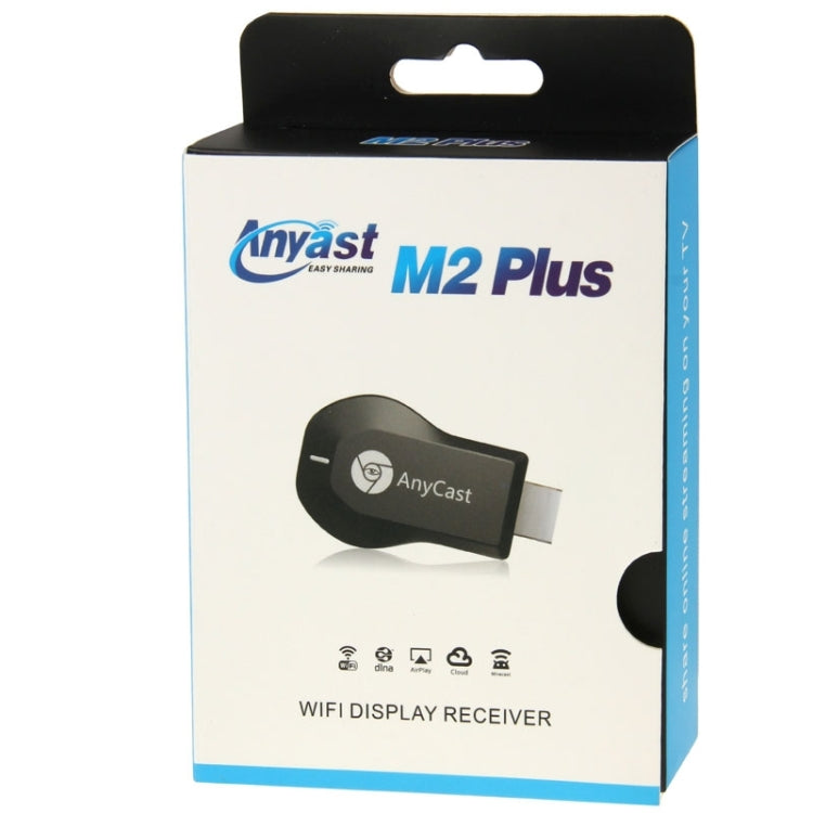 جهاز استقبال عرض M2 PLUS WiFi HDMI Dongle، وحدة المعالجة المركزية: Cortex A9 1.2 جيجاهرتز، يدعم Android / iOS، M2 PLUS