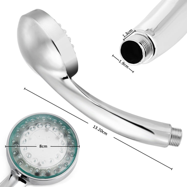 ENKAY RC-9816 Jump Change Seven Colors 5-LED Shower Head ,No Battery, RC-9816