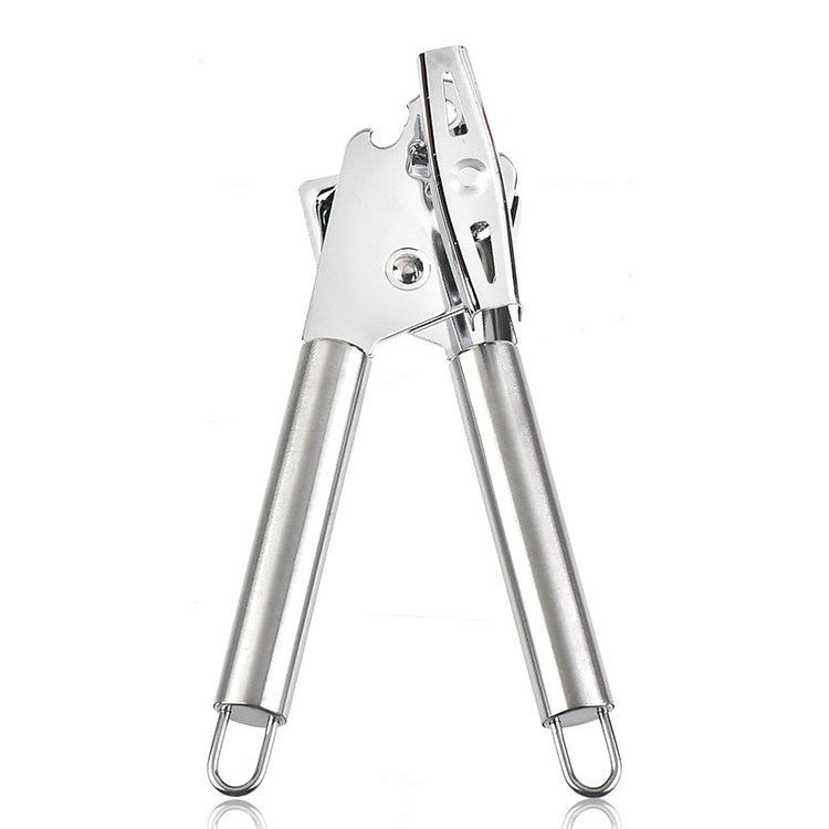 Multi-Functional Stainless Steel Can Bottle Opener, Silver