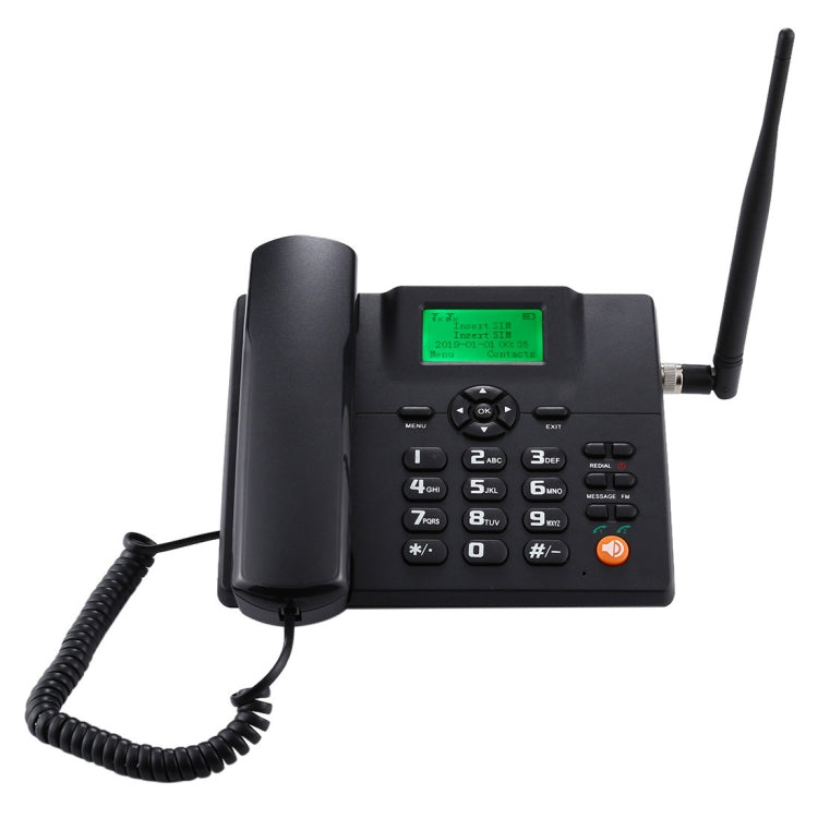 هاتف أعمال ZT600S لاسلكي ثابت بشاشة TFT مقاس 2.4 بوصة، رباعي النطاق: GSM 850/900/1800/1900 ميجا هرتز، ZT600S