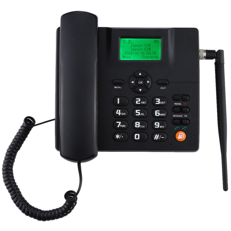 هاتف أعمال ZT600S لاسلكي ثابت بشاشة TFT مقاس 2.4 بوصة، رباعي النطاق: GSM 850/900/1800/1900 ميجا هرتز، ZT600S