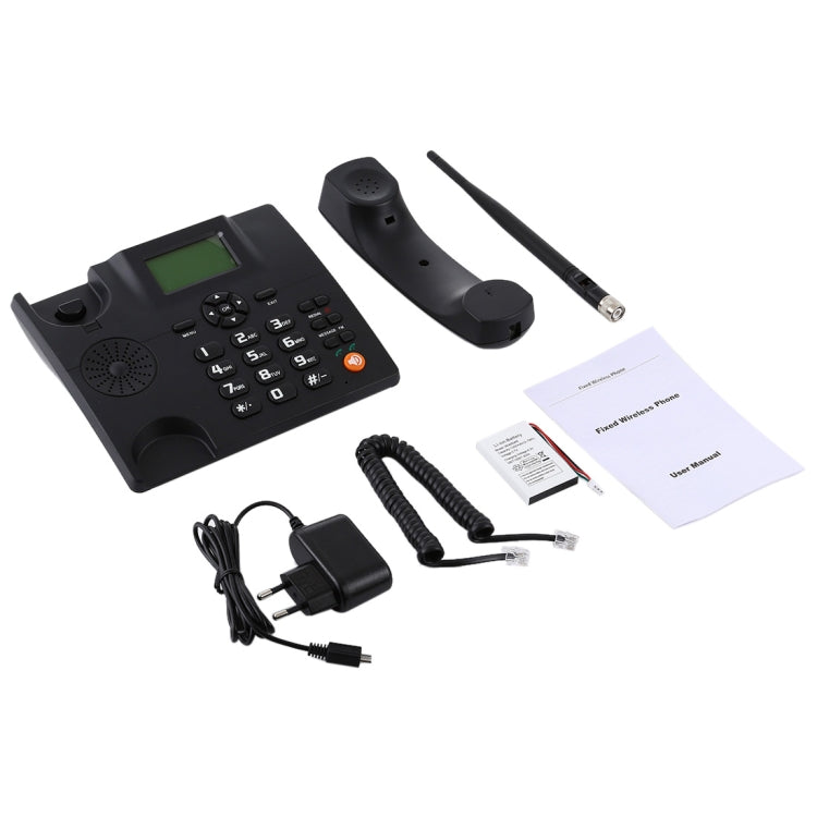 هاتف أعمال ZT600S لاسلكي ثابت بشاشة TFT مقاس 2.4 بوصة، رباعي النطاق: GSM 850/900/1800/1900 ميجا هرتز، ZT600S