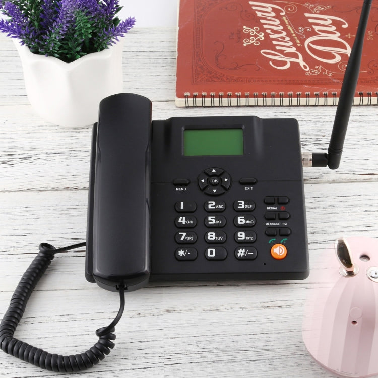 هاتف أعمال ZT600S لاسلكي ثابت بشاشة TFT مقاس 2.4 بوصة، رباعي النطاق: GSM 850/900/1800/1900 ميجا هرتز، ZT600S