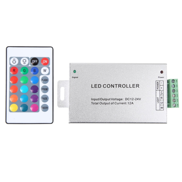 وحدة تحكم صوت RF لشريط LED RGB مع جهاز تحكم عن بعد مع وظيفة التحكم في الصوت