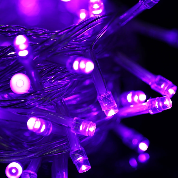 100 LED Light with Controller, Flashing / Fading / Chasing Effect, AC 220V, EU Plug, White Light, Red Light, Orange Light, Blue Light, Pink Light, Purple Light, Yellow Light, Green Light
