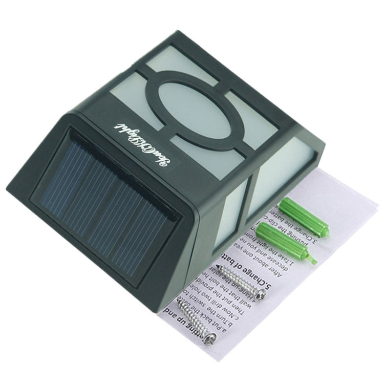 مصباح سياج LED يعمل بالطاقة الشمسية مثبت على الحائط، S-LED-3090W، S-LED-3090WW