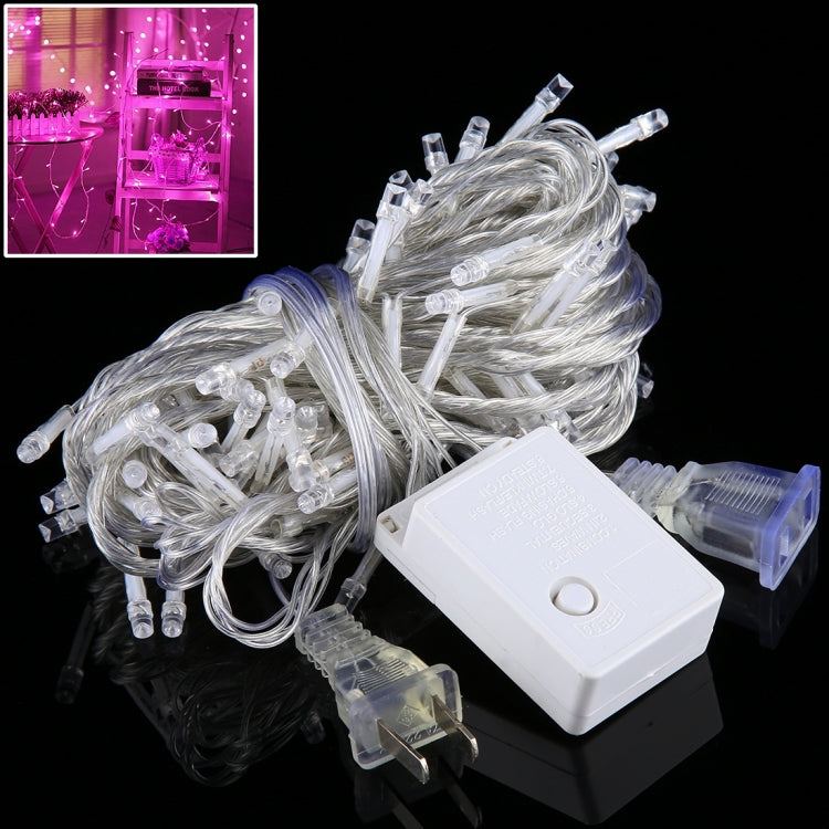 100 LEDs with End Joint & 8 Display Modes Controller for Christmas Party, AC 110V, US Plug, 100 LEDs AC 110V(White Light), 100 LEDs AC 110V(Red Light), 100 LEDs AC 110V(White Light+Blue Light), 100 LEDs AC 110V(Pink Light), 100 LEDs AC 110V(Blue Light)...