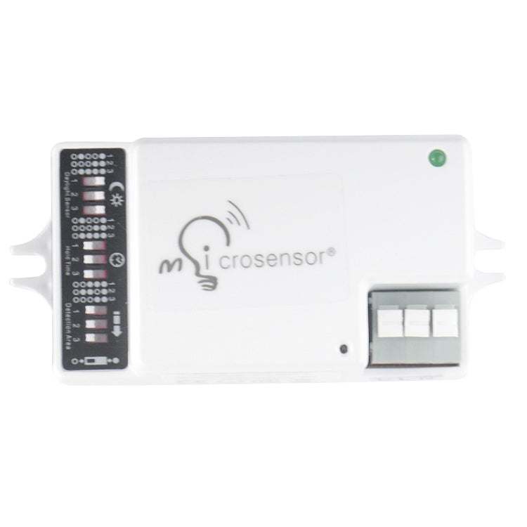 TR-8011 مستشعر التحكم في الإضاءة تيار متردد 220-240 فولت، مفتاح DIP للإضاءة التلقائية، نطاق الكشف: 10 أمتار
