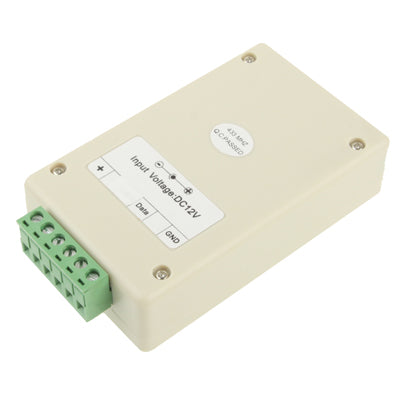 وحدة تحكم SPI مع جهاز تحكم عن بعد RF لشريط إضاءة LED، تيار مستمر 12 فولت