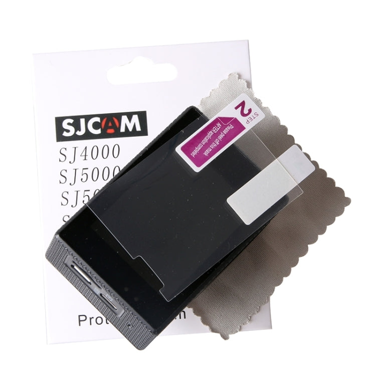 واقي شاشة LCD عالي الدقة مضاد للتوهج لكاميرات SJCAM SJ4000 وSJ4000 Wifi وSJ5000 وSJ5000 Wifi وSJ5000+ Wifi وSJ6000 وSJ7000 الرياضية، SJ7000
