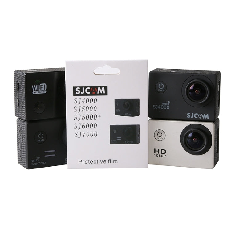 واقي شاشة LCD عالي الدقة مضاد للتوهج لكاميرات SJCAM SJ4000 وSJ4000 Wifi وSJ5000 وSJ5000 Wifi وSJ5000+ Wifi وSJ6000 وSJ7000 الرياضية، SJ7000