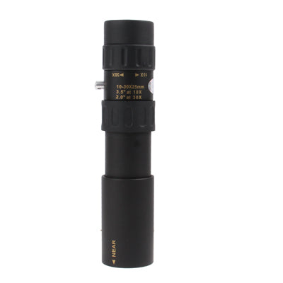 10-30 x 25mm Telescope Monocular for Backpacking / Hiking