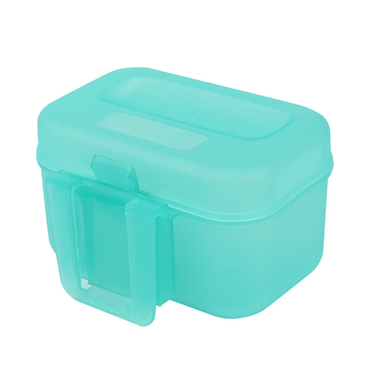 Plastic Live Earthworm Fishing Tackle Box Bug Shrimp Bait Box