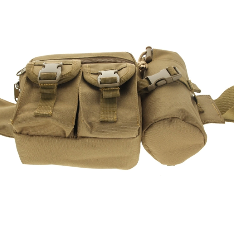 Outdoor Waist Bag with Water Bottle Pouch