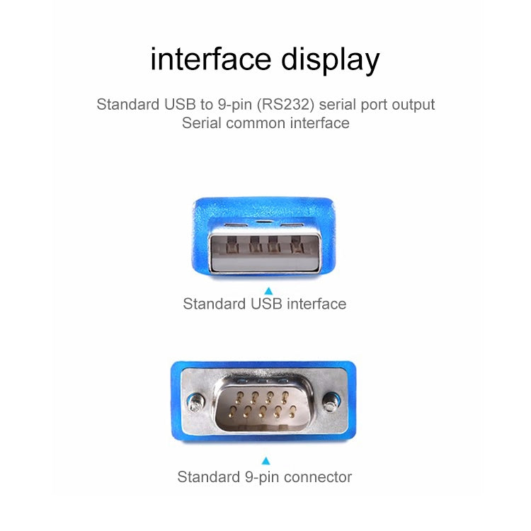 كابل USB إلى RS232 (توصيل عشوائي اللون)، USB إلى RS232 (مع IC واحد)، USB إلى RS232 (مع IC اثنين)، USB إلى RS232 (بجودة عادية)