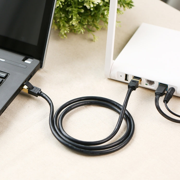 CAT7 Gold Plated Dual Shielded Full Copper LAN Network Cable, Length: 3m, 3m