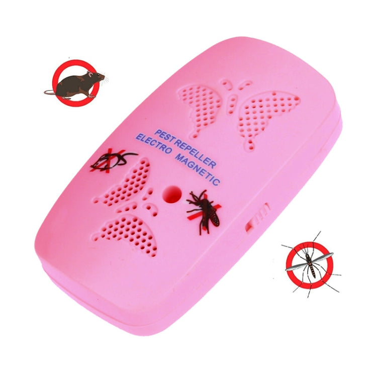 Ultrasonic Electronics Insecticide with Two Steps of Adjustable, White (US Plug), US Plug White, US Plug Pink