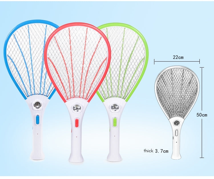 High Quality Rechargeable Electronic Mosquito Swatter with Flash Light, Length: 50cm (Random Color Delivery), Electronic Mosquito Swatter