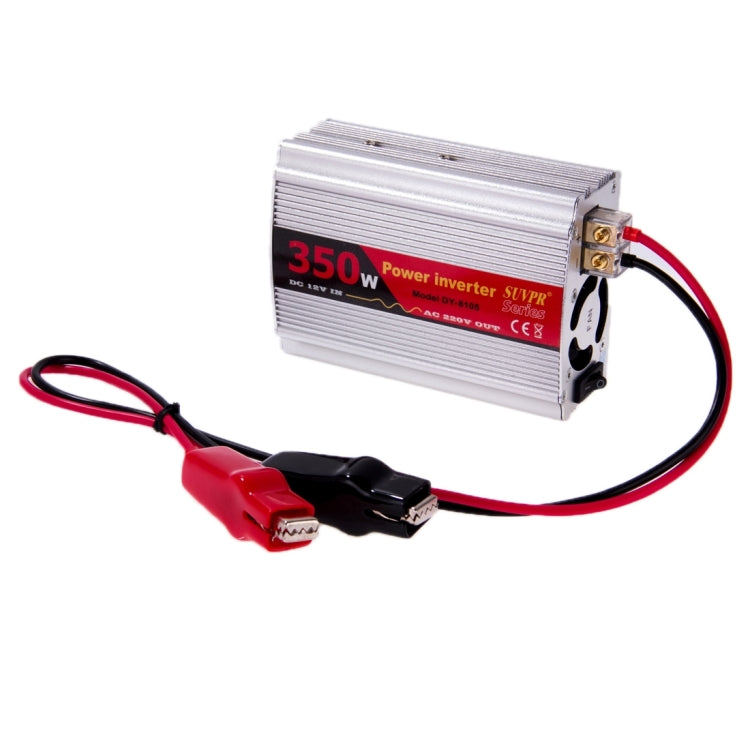 SUVPR DY-8105 350W DC 12V to AC 220V Car Power Inverter with 500mA USB Port & Universal Power Socket, 350W DC 12V to AC 220V
