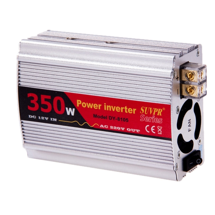 SUVPR DY-8105 350W DC 12V to AC 220V Car Power Inverter with 500mA USB Port & Universal Power Socket, 350W DC 12V to AC 220V