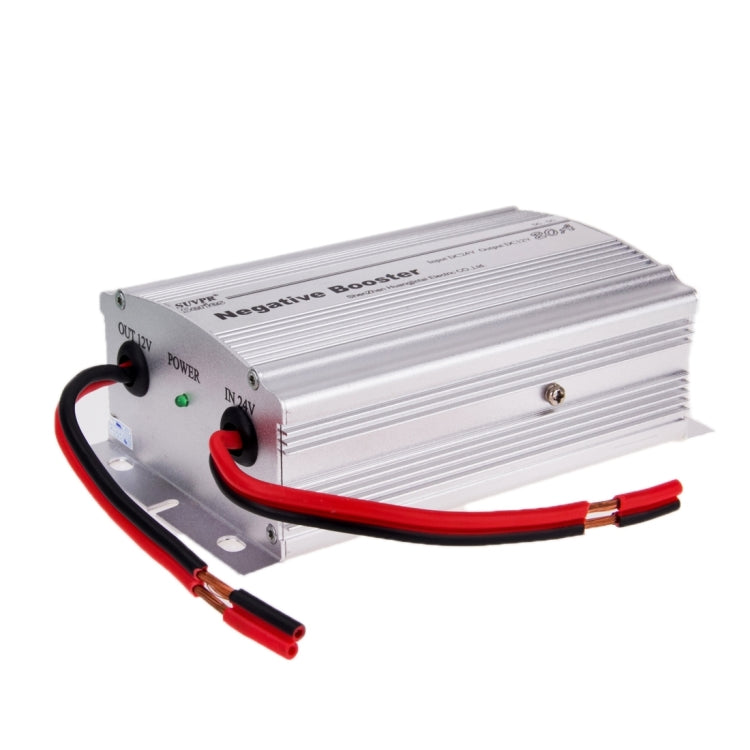 SUVPR RF-20A DC 24V to 12V Car Negative Booster Power Inverter Adapter, 20A DC 24V to 12V