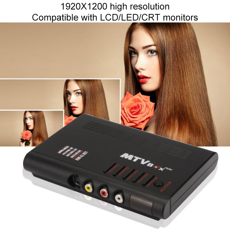 HD LCD TV-Box with Remote Control, TV (PAL-BG+PAL-DK)