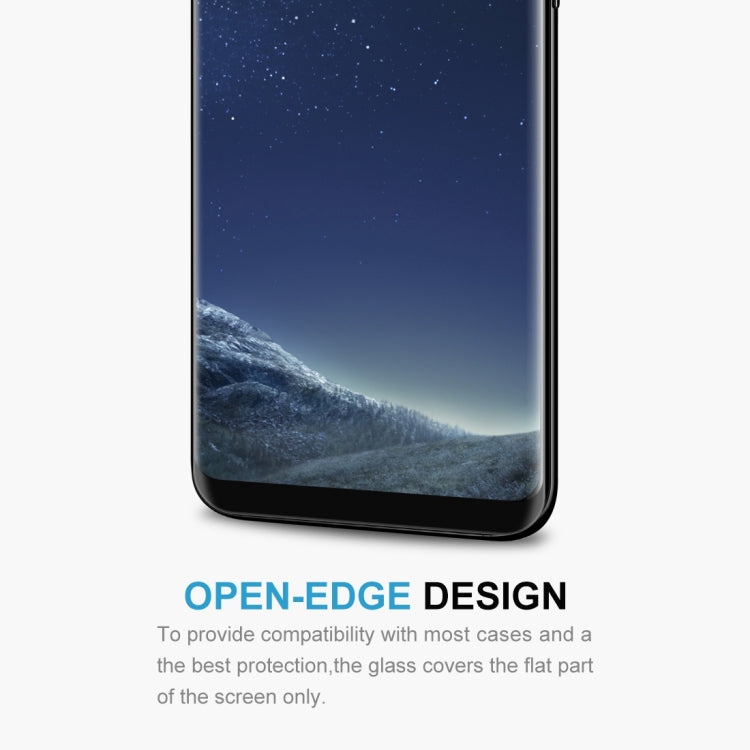 For Galaxy S8+ / G955 0.26mm 9H Surface Hardness 3D Explosion-proof Non-full Screen Curved Case Friendly Tempered Glass Film, For S8+ / G955, For Galaxy S8+ / G955, For Galaxy S8+ / G955 Black Frame, Galaxy S8+
