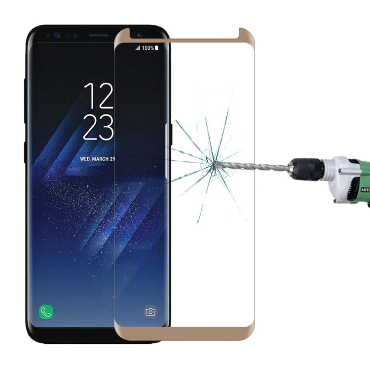For Galaxy S8+ / G955 0.26mm 9H Surface Hardness 3D Explosion-proof Non-full Screen Curved Case Friendly Tempered Glass Film, For S8+ / G955, For Galaxy S8+ / G955, For Galaxy S8+ / G955 Black Frame, Galaxy S8+