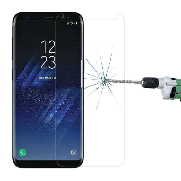 For Galaxy S8+ / G955 0.26mm 9H Surface Hardness 3D Explosion-proof Non-full Screen Curved Case Friendly Tempered Glass Film, For S8+ / G955, For Galaxy S8+ / G955, For Galaxy S8+ / G955 Black Frame, Galaxy S8+