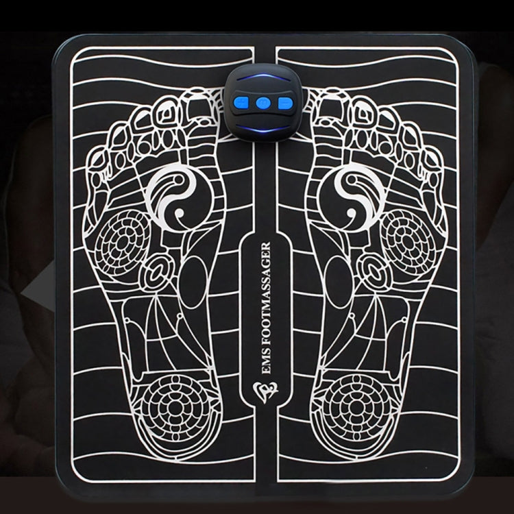 EMS Rechargeable Pulse Foot Massage Machine with Remote Control
