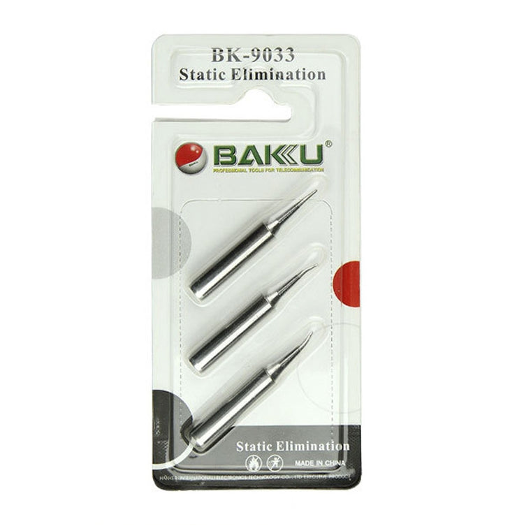رأس لحام خالٍ من الرصاص 3 في 1 من باكو BK-9033 لمحطة اللحام، BK-9033