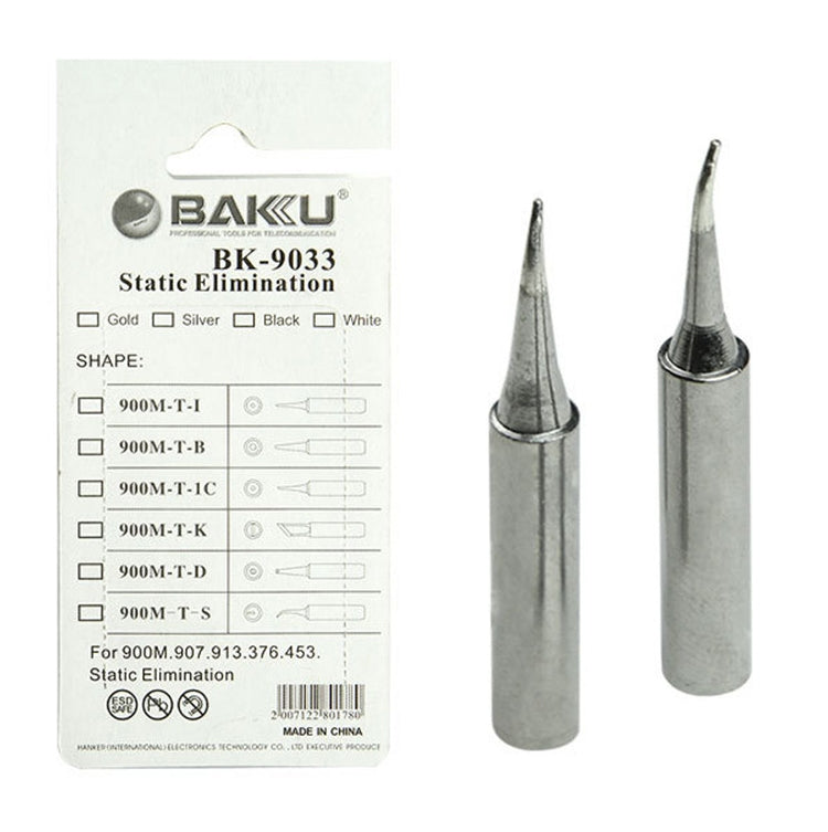 رأس لحام خالٍ من الرصاص 3 في 1 من باكو BK-9033 لمحطة اللحام، BK-9033