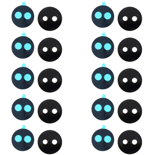 10 قطع من عدسات الكاميرا الخلفية لهاتف موتورولا موتو جي 6 بلس، لهاتف موتو جي 6 بلس