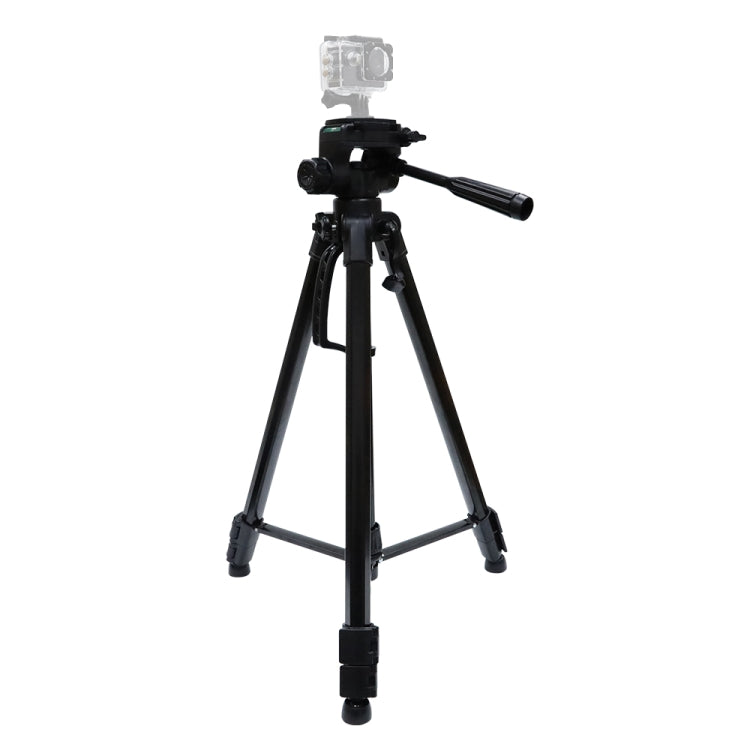 حامل ثلاثي القوائم L-3600 Live مزود بحامل ثلاثي الأبعاد مع لوحة تحرير سريعة قابلة للفصل وتعديل الارتفاع من 62 إلى 170 سم لكاميرا SLR وجهاز عرض Live Light (أسود)، L-3600
