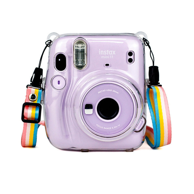 Richwell Carry Case Bag Crystal Hard Cover with Shoulder Strap For Fujifilm Instax Mini 11