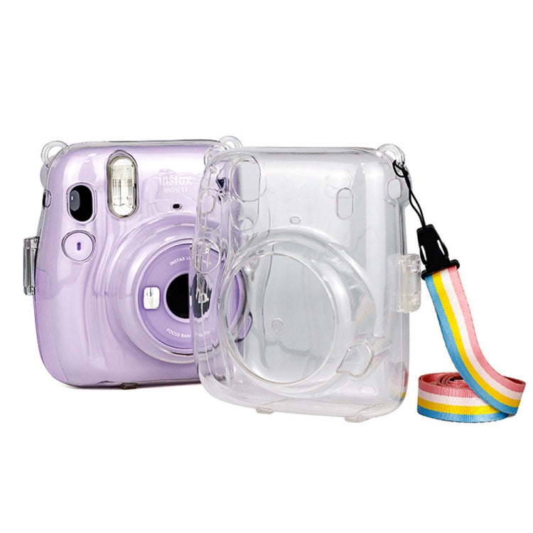 Richwell Carry Case Bag Crystal Hard Cover with Shoulder Strap For Fujifilm Instax Mini 11