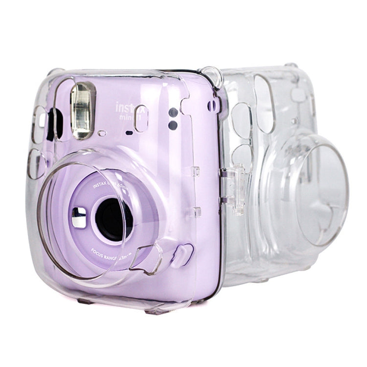 Richwell Carry Case Bag Crystal Hard Cover with Shoulder Strap For Fujifilm Instax Mini 11