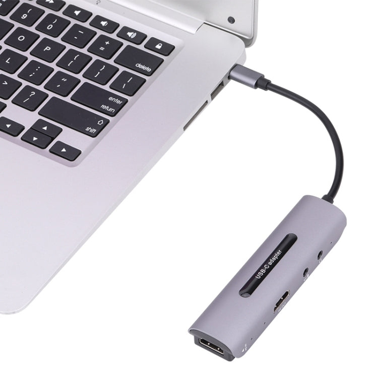 Z39A HDMI / F + ميكروفون HDMI / F + صوت + USB بطاقة التقاط 4K، تدعم Windows Android Linux وMacOS وما إلى ذلك، Z39A