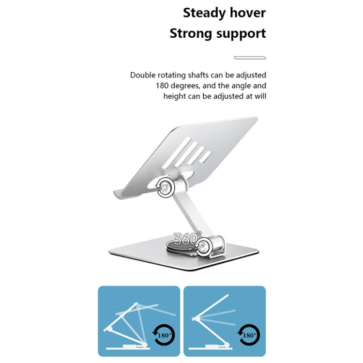 JUNSUNMAY 360 Degree Rotating Foldable Height Angle Adjustable Phone Tablet Holder, Style A, Style B
