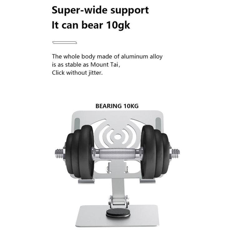 JUNSUNMAY 360 Degree Rotating Foldable Height Angle Adjustable Phone Tablet Holder, Style A, Style B
