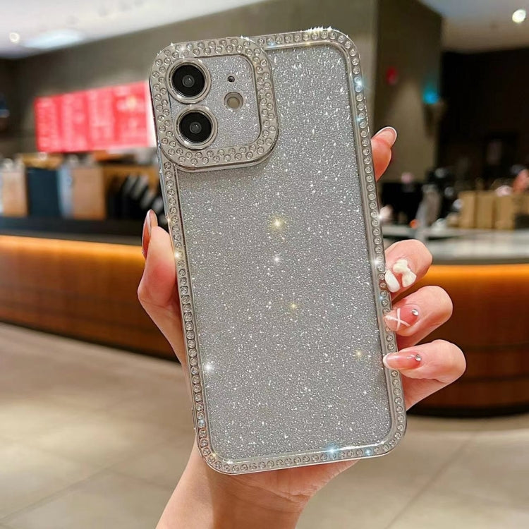Diamond Gradient Glitter Plated TPU Phone Case, For iPhone 11, For iPhone 15 Pro Max, For iPhone 11 Pro Max, For iPhone 12, For iPhone 12 Pro, For iPhone 12 Pro Max