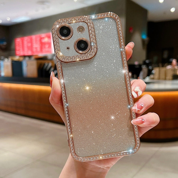 Diamond Gradient Glitter Plated TPU Phone Case, For iPhone 13, For iPhone 15 Pro, For iPhone 13 Pro, For iPhone 13 Pro Max, For iPhone 14, For iPhone 14 Pro