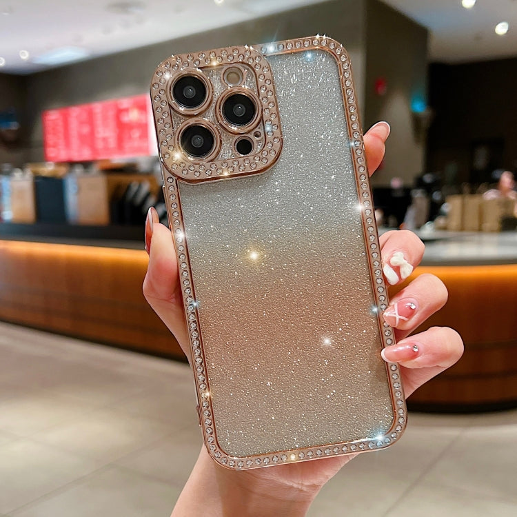 Diamond Gradient Glitter Plated TPU Phone Case, For iPhone 13, For iPhone 15 Pro, For iPhone 13 Pro, For iPhone 13 Pro Max, For iPhone 14, For iPhone 14 Pro