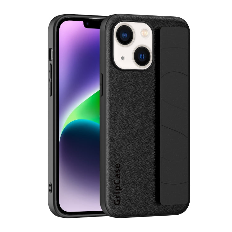 Skin Elastic Wrist Grip Back Cover Phone Case, For iPhone 15 Pro Max, For iPhone 14, For iPhone 15 Pro, For iPhone 14 Pro, For iPhone 14 Plus, For iPhone 15 Plus, For iPhone 14 Pro Max, For iPhone 15