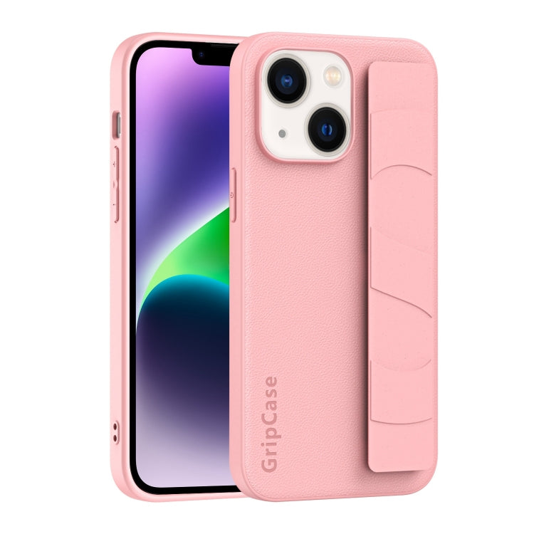 Skin Elastic Wrist Grip Back Cover Phone Case, For iPhone 15 Pro Max, For iPhone 14, For iPhone 15 Pro, For iPhone 14 Pro, For iPhone 14 Plus, For iPhone 15 Plus, For iPhone 14 Pro Max, For iPhone 15