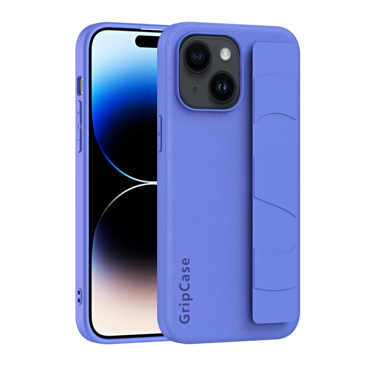 Skin Elastic Wrist Grip Back Cover Phone Case, For iPhone 15 Pro Max, For iPhone 14, For iPhone 15 Pro, For iPhone 14 Pro, For iPhone 14 Plus, For iPhone 15 Plus, For iPhone 14 Pro Max, For iPhone 15